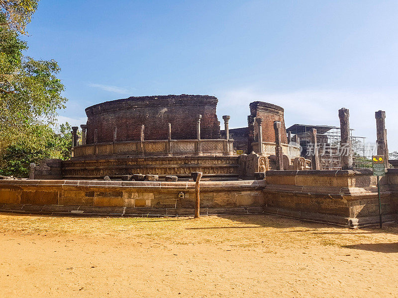 Polonnaruwa Vatadage修道院，斯里兰卡